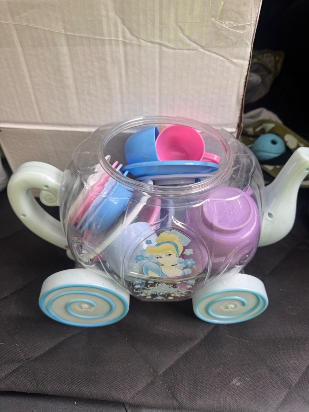 Disney princess tea set collection pretend play